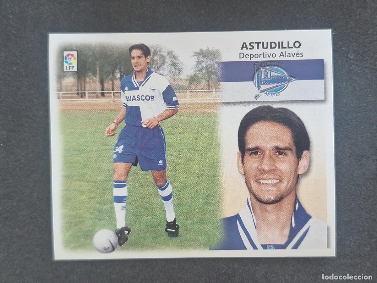 Cromos de f&uacute;tbol: L5 ASTUDILLO DEPORTIVO ALAVES COLOCA LIGA ESTE 1999 2000 99 00 NUNCA PEGADO SIN PEGAR