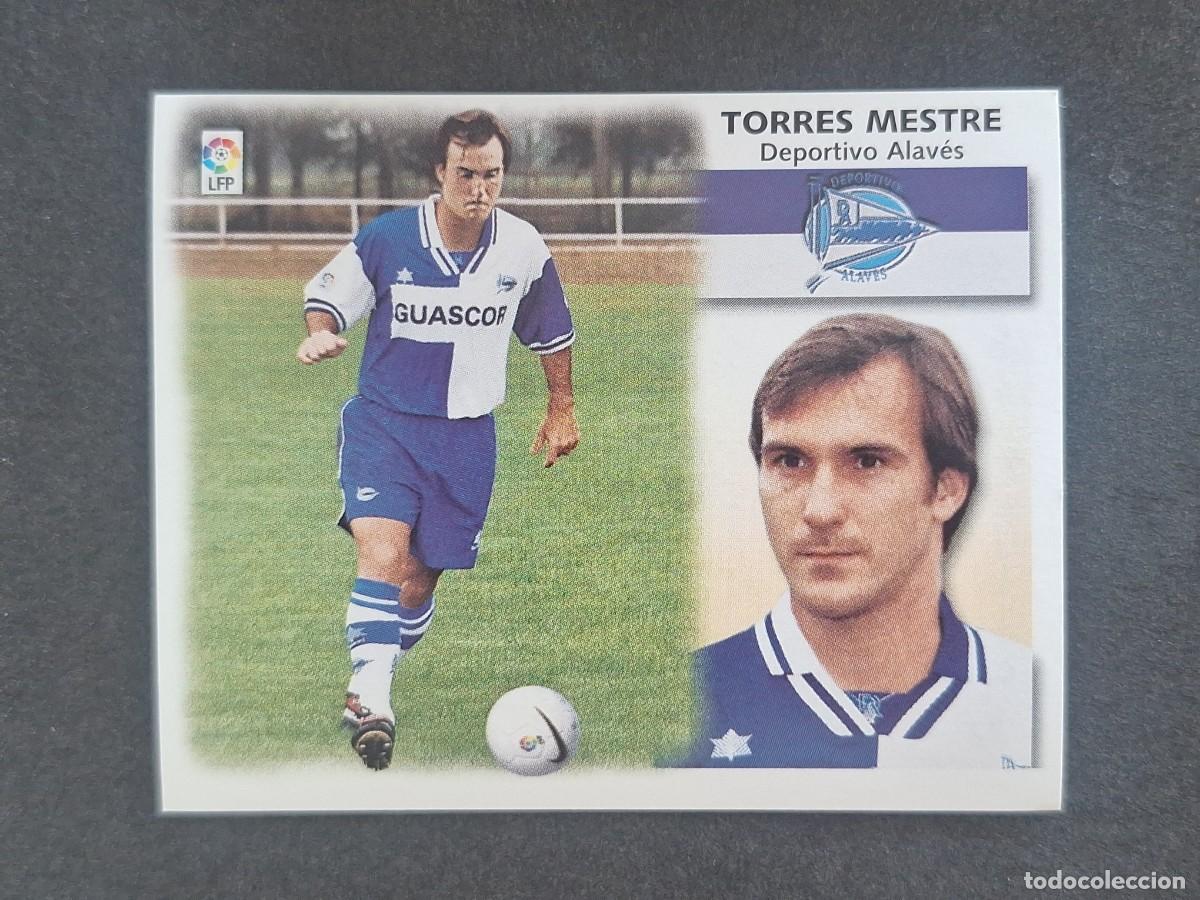 Cromos de f&uacute;tbol: L5 TORRES MESTRE DEPORTIVO ALAVES COLOCA LIGA ESTE 1999 2000 99 00 NUNCA PEGADO SIN PEGAR