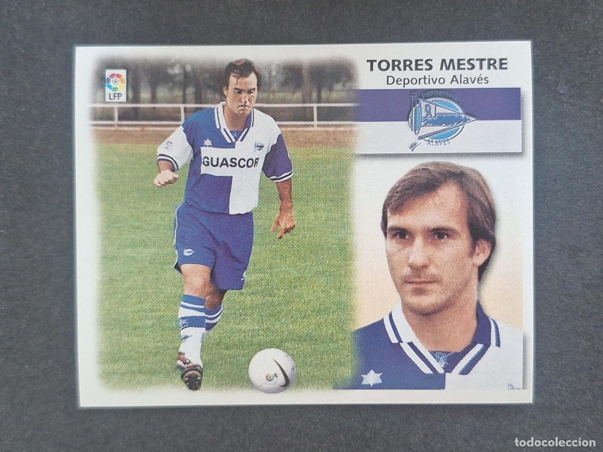 Cromos de f&uacute;tbol: L5 TORRES MESTRE DEPORTIVO ALAVES COLOCA LIGA ESTE 1999 2000 99 00 NUNCA PEGADO SIN PEGAR