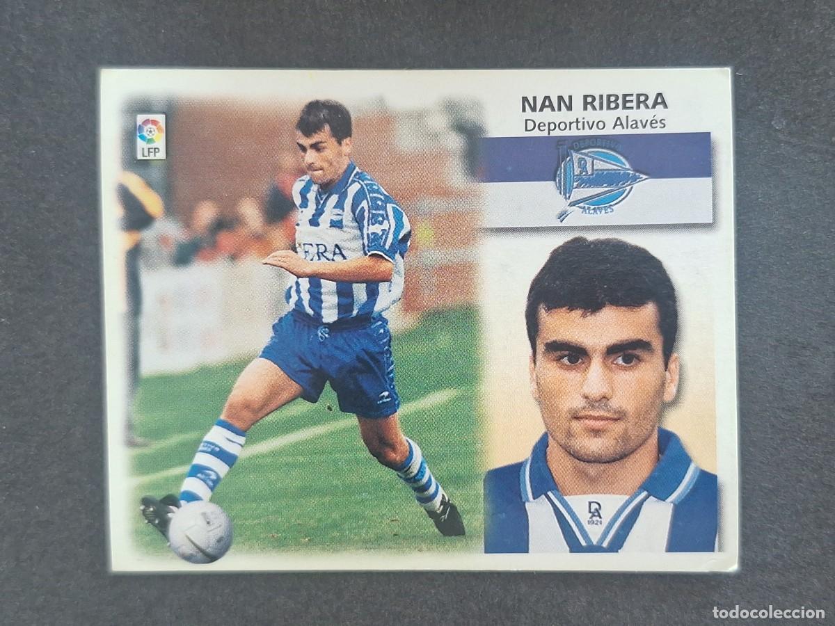 Cromos de f&uacute;tbol: L5 NAN RIBERA DEPORTIVO ALAVES COLOCA LIGA ESTE 1999 2000 99 00 NUNCA PEGADO SIN PEGAR