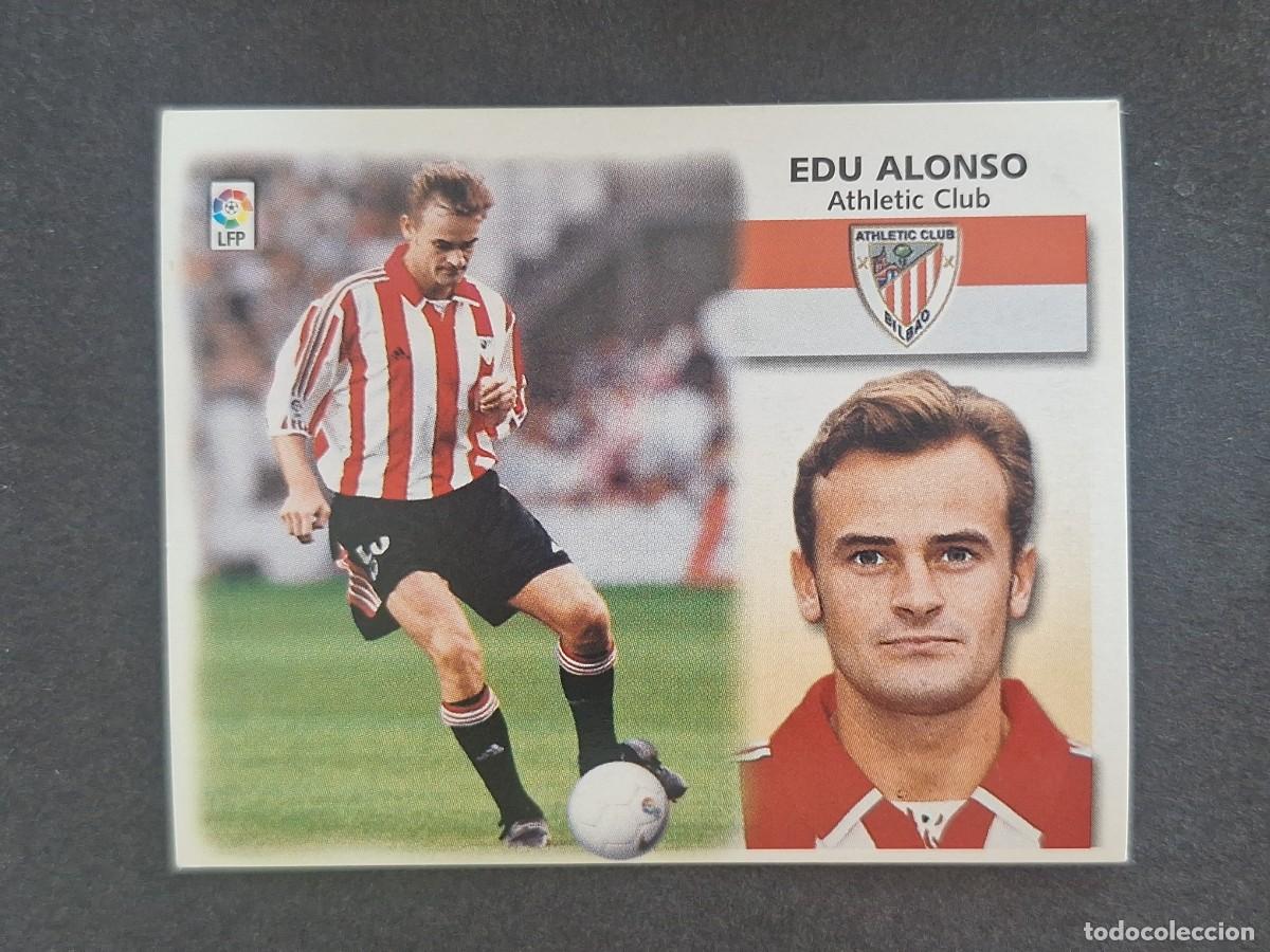 Cartes &agrave; collectionner de Football: L5 EDU ALONSO ATHLETIC CLUB DE BILBAO COLOCA LIGA ESTE 1999 2000 99 00 NUNCA PEGADO SIN PEGAR