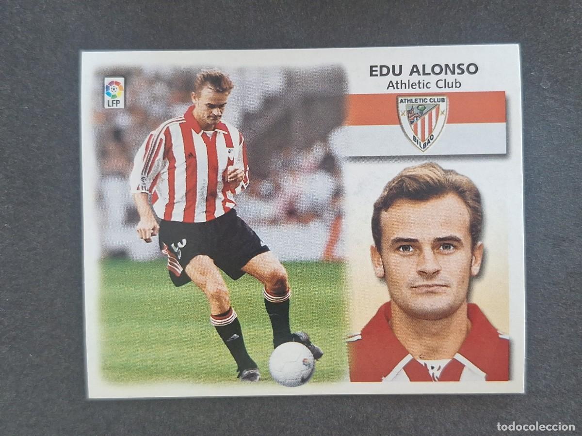 Cartes &agrave; collectionner de Football: L5 EDU ALONSO ATHLETIC CLUB DE BILBAO COLOCA LIGA ESTE 1999 2000 99 00 NUNCA PEGADO SIN PEGAR