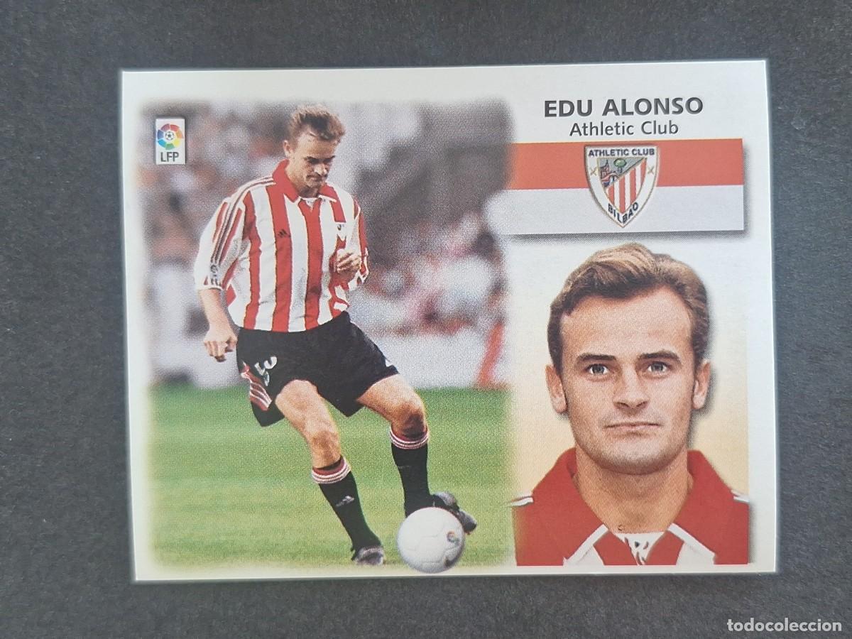 Cartes &agrave; collectionner de Football: L5 EDU ALONSO ATHLETIC CLUB DE BILBAO COLOCA LIGA ESTE 1999 2000 99 00 NUNCA PEGADO SIN PEGAR