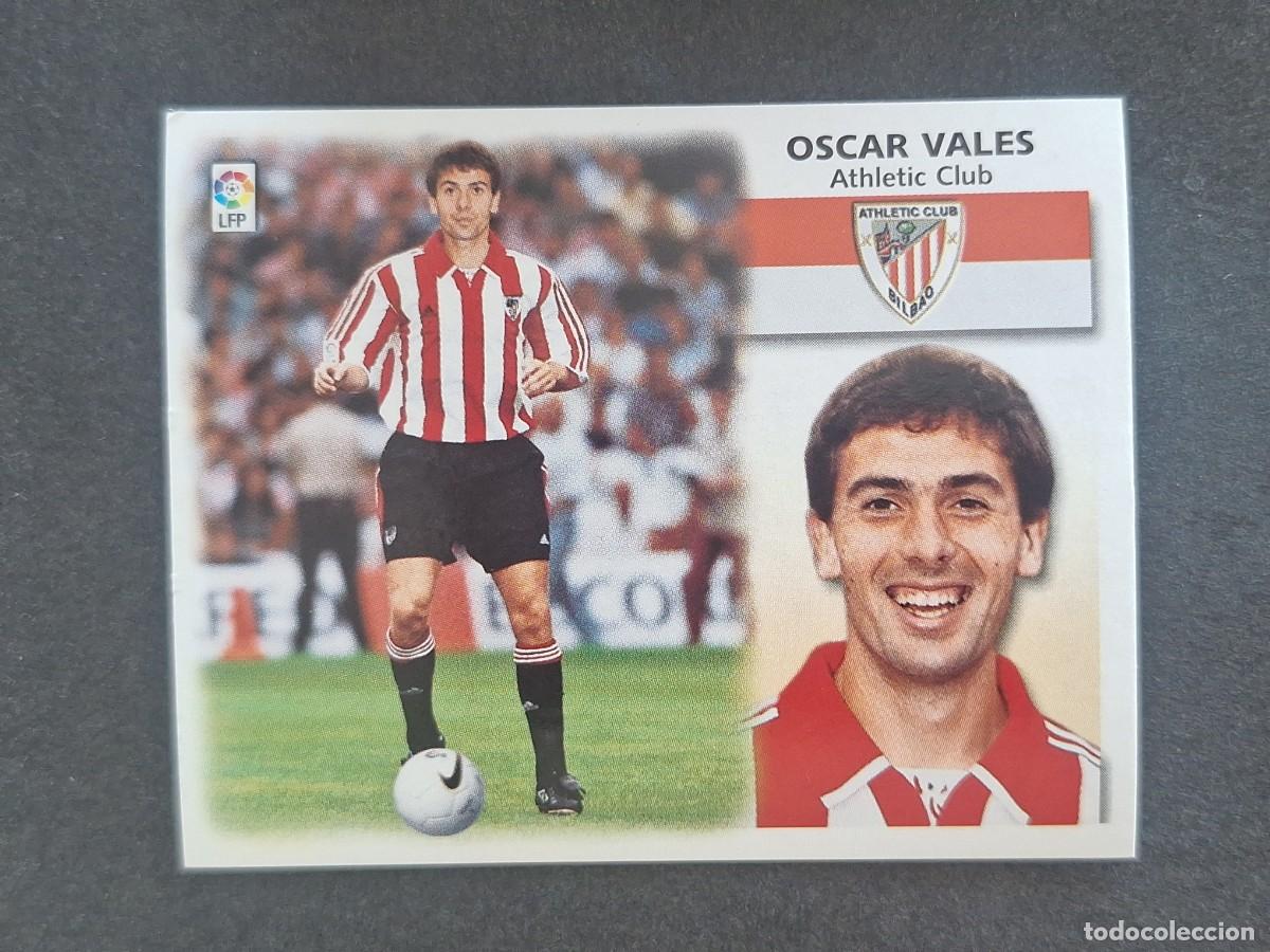 Cromos de f&uacute;tbol: L5 OSCAR VALES ATHLETIC CLUB DE BILBAO COLOCA LIGA ESTE 1999 2000 99 00 NUNCA PEGADO SIN PEGAR