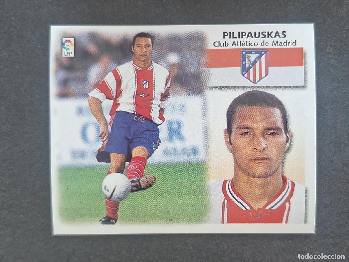 Fu&szlig;ball-Sticker: L5 PILIPAUSKAS ATLETICO DE MADRID COLOCA LIGA ESTE 1999 2000 99 00 NUNCA PEGADO SIN PEGAR