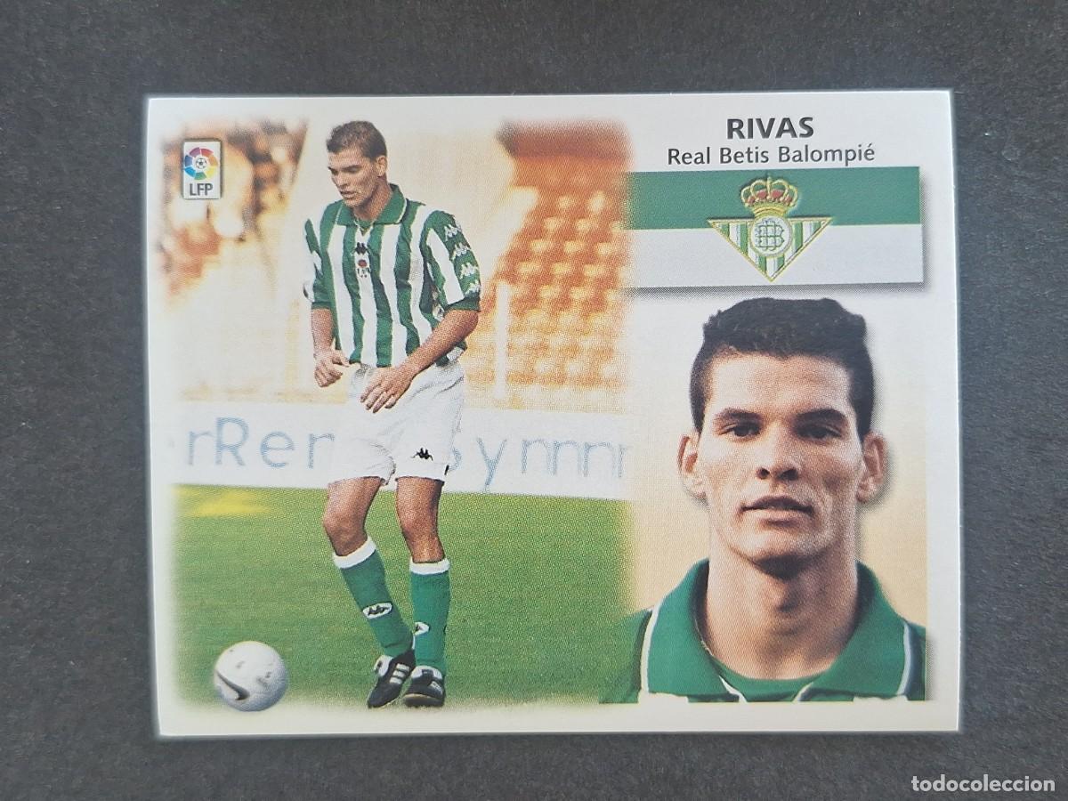 Cromos de f&uacute;tbol: L5 RIVAS REAL BETIS BALOMPIE COLOCA LIGA ESTE 1999 2000 99 00 NUNCA PEGADO SIN PEGAR
