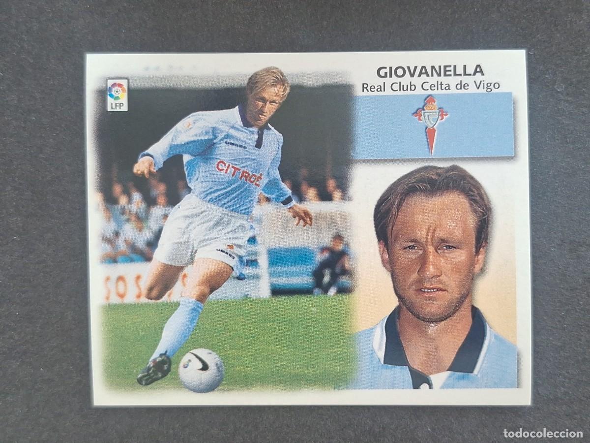 Cromos de f&uacute;tbol: L5 GIOVANELLA CELTA DE VIGO COLOCA LIGA ESTE 1999 2000 99 00 NUNCA PEGADO SIN PEGAR