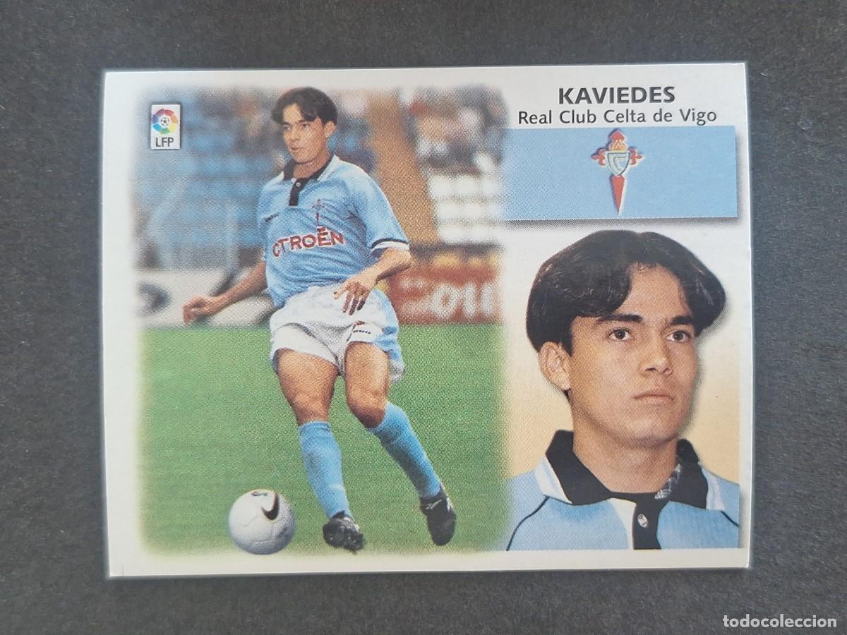 Cromos de f&uacute;tbol: L5 KAVIEDES CELTA DE VIGO COLOCA LIGA ESTE 1999 2000 99 00 NUNCA PEGADO SIN PEGAR