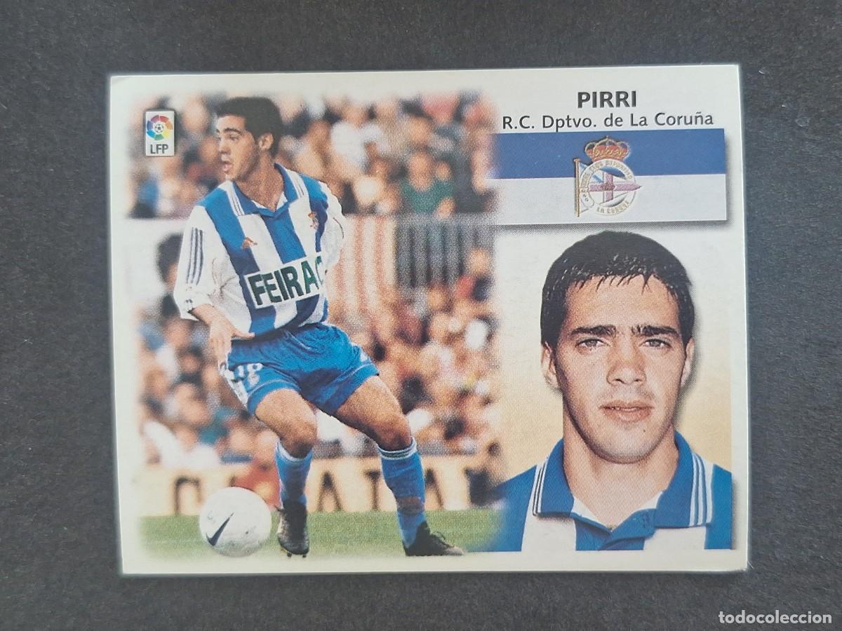 Cromos de f&uacute;tbol: L5 PIRRI DEPORTIVO DE LA CORU&Ntilde;A COLOCA LIGA ESTE 1999 2000 99 00 NUNCA PEGADO SIN PEGAR