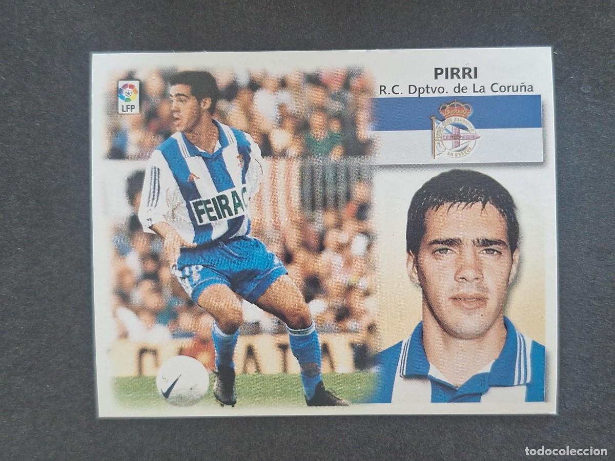 Cromos de f&uacute;tbol: L5 PIRRI DEPORTIVO DE LA CORU&Ntilde;A COLOCA LIGA ESTE 1999 2000 99 00 NUNCA PEGADO SIN PEGAR