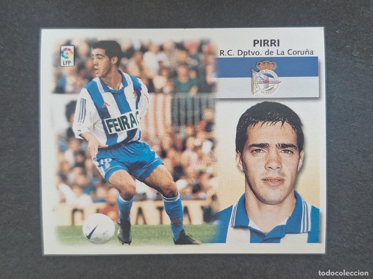 Cromos de f&uacute;tbol: L5 PIRRI DEPORTIVO DE LA CORU&Ntilde;A COLOCA LIGA ESTE 1999 2000 99 00 NUNCA PEGADO SIN PEGAR