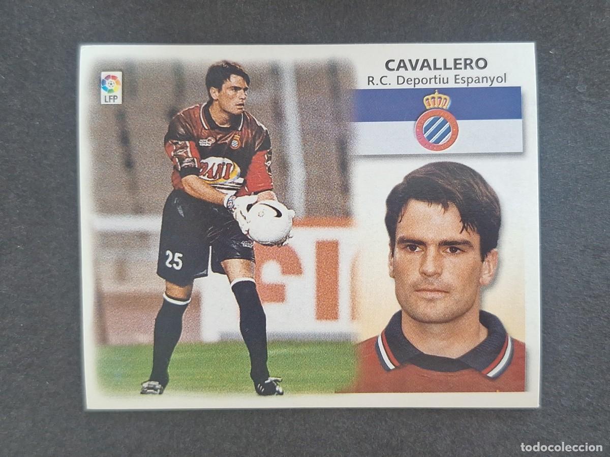 Cromos de f&uacute;tbol: L5 CAVALLERO R. C. D. ESPA&Ntilde;OL COLOCA LIGA ESTE 1999 2000 99 00 NUNCA PEGADO SIN PEGAR