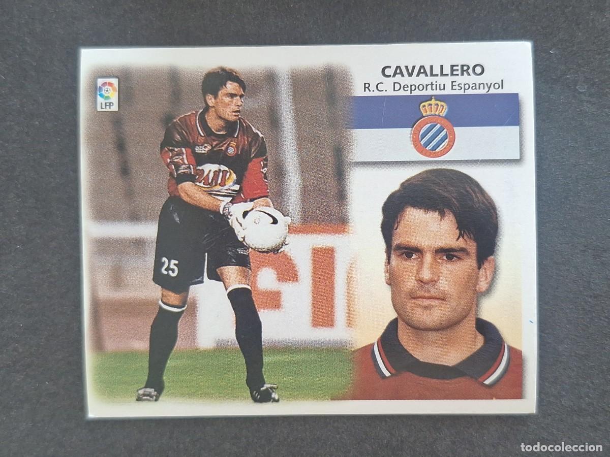 Cromos de f&uacute;tbol: L5 CAVALLERO R. C. D. ESPA&Ntilde;OL COLOCA LIGA ESTE 1999 2000 99 00 NUNCA PEGADO SIN PEGAR