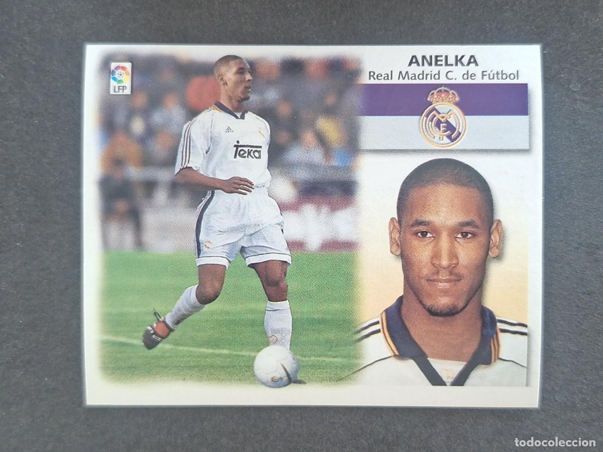 Cromos de f&uacute;tbol: L5 ANELKA REAL MADRID COLOCA LIGA ESTE 1999 2000 99 00 NUNCA PEGADO SIN PEGAR