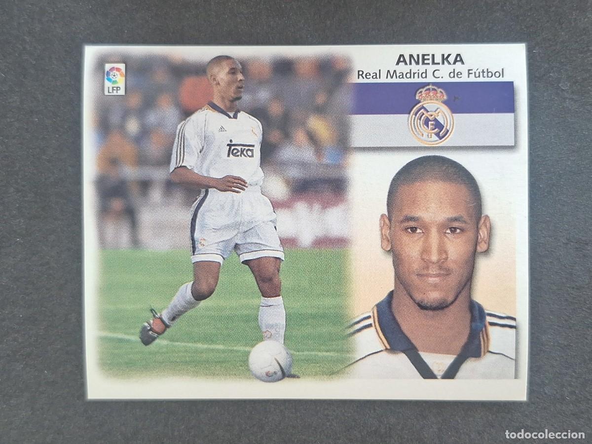 Cromos de f&uacute;tbol: L5 ANELKA REAL MADRID COLOCA LIGA ESTE 1999 2000 99 00 NUNCA PEGADO SIN PEGAR
