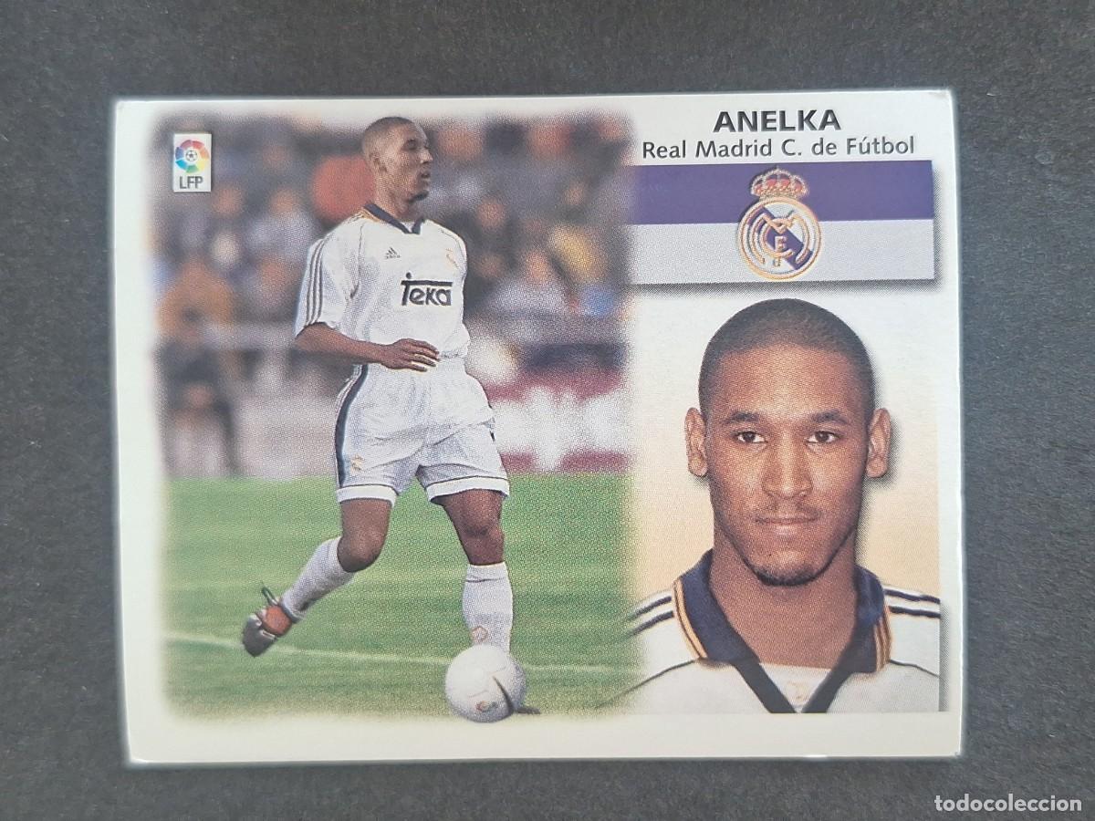 Cromos de f&uacute;tbol: L5 ANELKA REAL MADRID COLOCA LIGA ESTE 1999 2000 99 00 NUNCA PEGADO SIN PEGAR