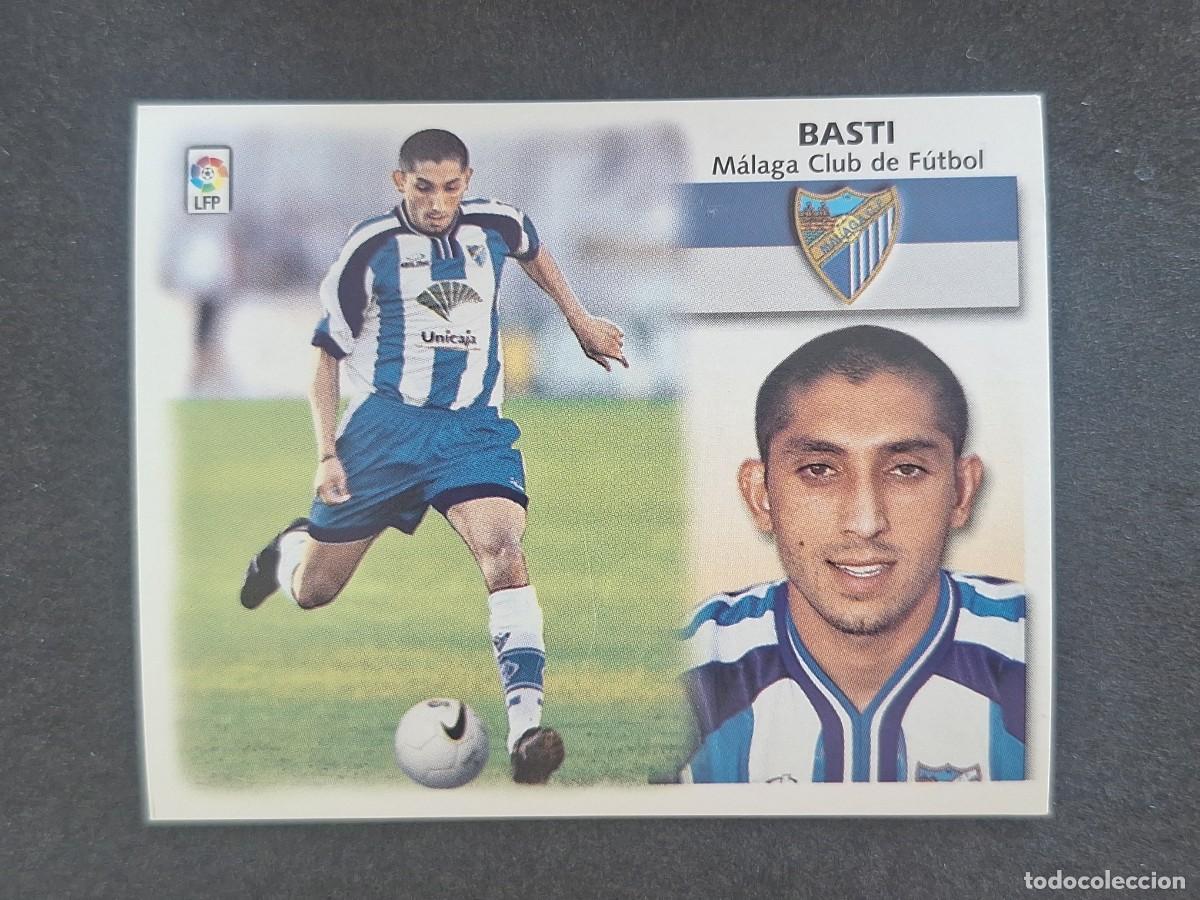 Cromos de f&uacute;tbol: L5 BASTI MALAGA C. F. COLOCA LIGA ESTE 1999 2000 99 00 NUNCA PEGADO SIN PEGAR
