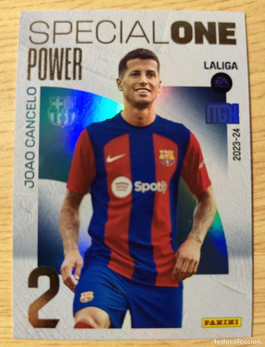 Cromos de f&uacute;tbol: 17. CROMO P 509 CANCELO NUEVO SPECIAL ONE POWER MEGACRACKS 23-24 MGK 2023-24