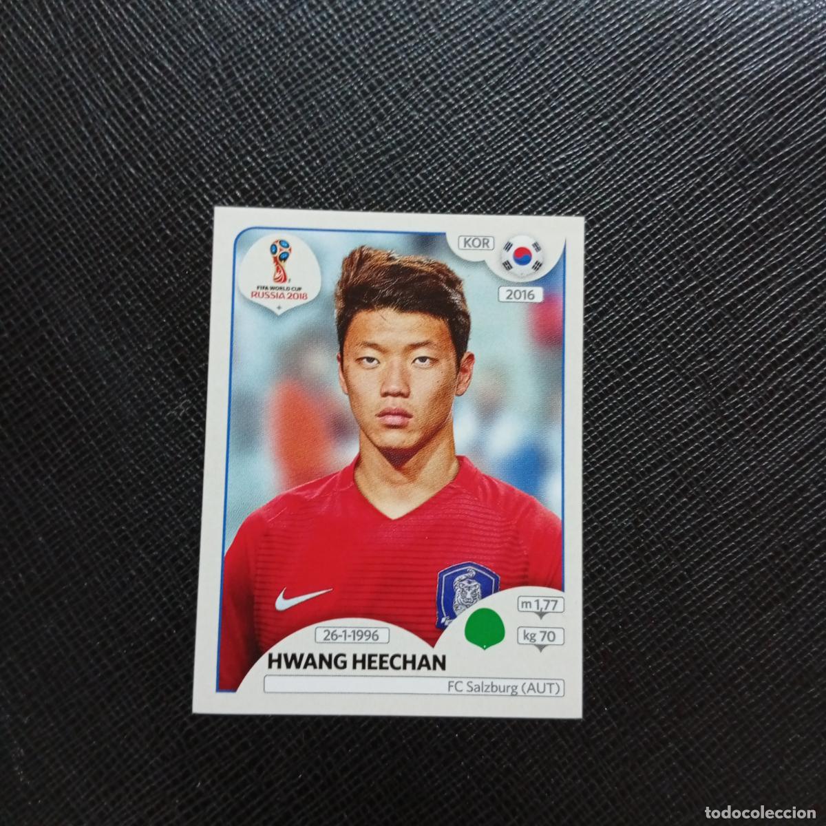 Cromos de f&uacute;tbol: 511 HWANG HEECHAN KOREA PANINI MUNDIAL RUSIA 2018 CROMO FUTBOL 18 - SIN PEGAR - CJ2 .