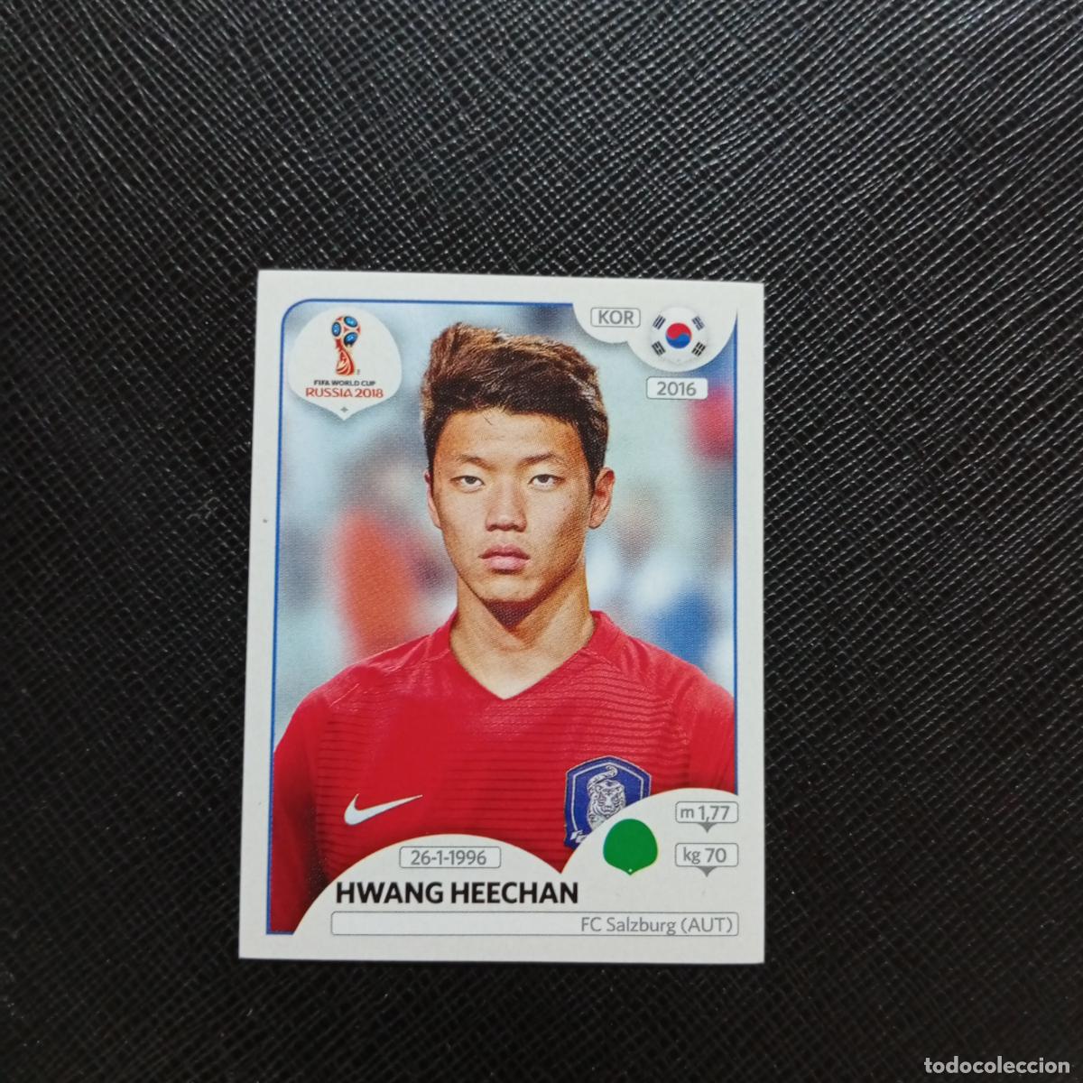 Cromos de f&uacute;tbol: 511 HWANG HEECHAN KOREA PANINI MUNDIAL RUSIA 2018 CROMO FUTBOL 18 - SIN PEGAR - CJ2 .