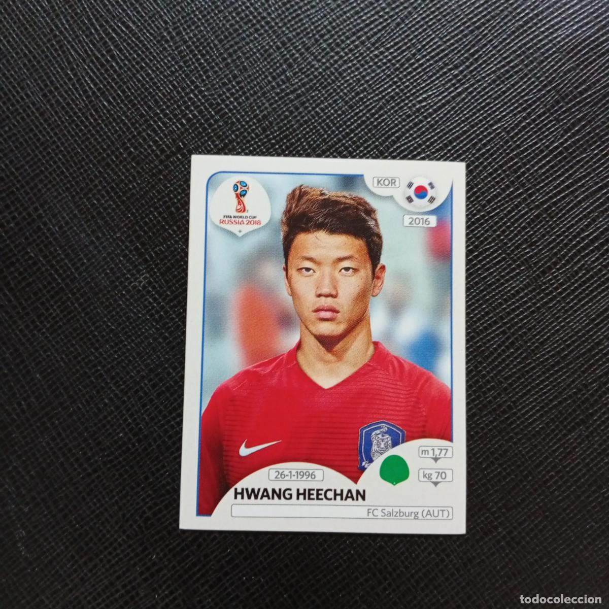 Cromos de f&uacute;tbol: 511 HWANG HEECHAN KOREA PANINI MUNDIAL RUSIA 2018 CROMO FUTBOL 18 - SIN PEGAR - CJ2 ..