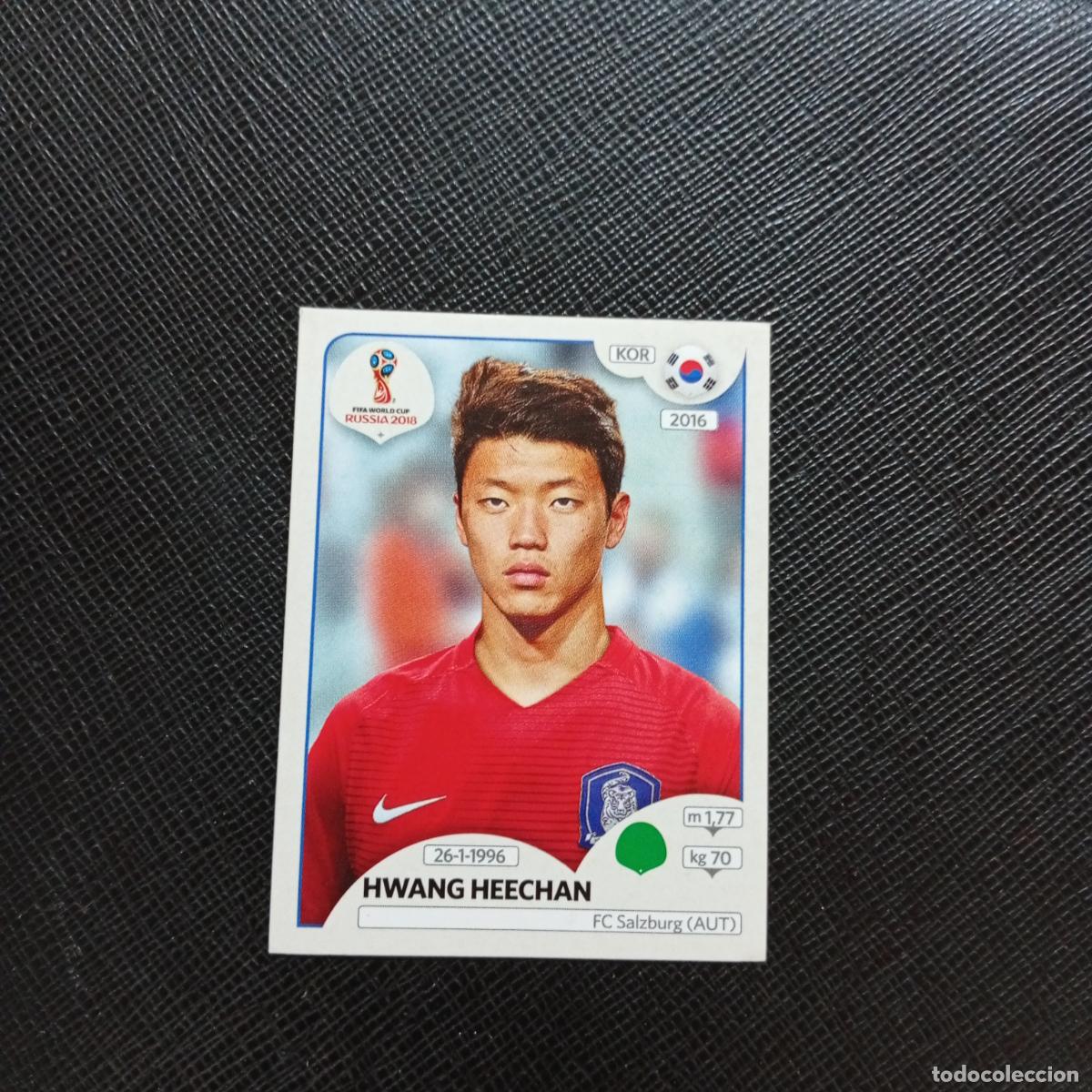 Cromos de f&uacute;tbol: 511 HWANG HEECHAN KOREA PANINI MUNDIAL RUSIA 2018 CROMO FUTBOL 18 - SIN PEGAR - CJ2 ...