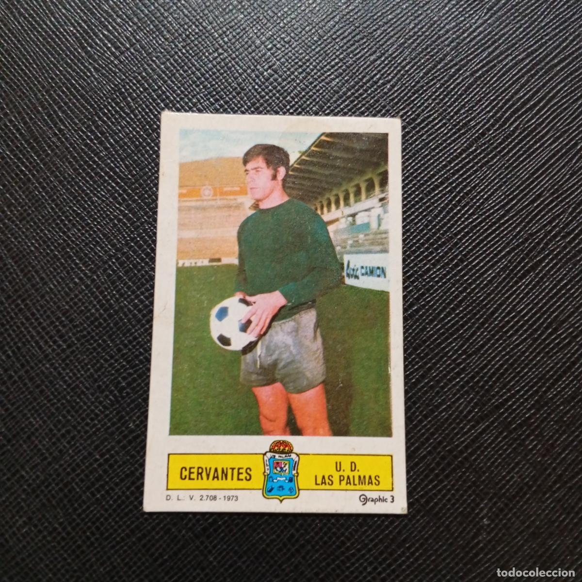 Cromos de f&uacute;tbol: CERVANTES LAS PALMAS ESTE 1973 1974 CROMO FUTBOL LIGA 73 74 - DESPEGADO - A205 PG4