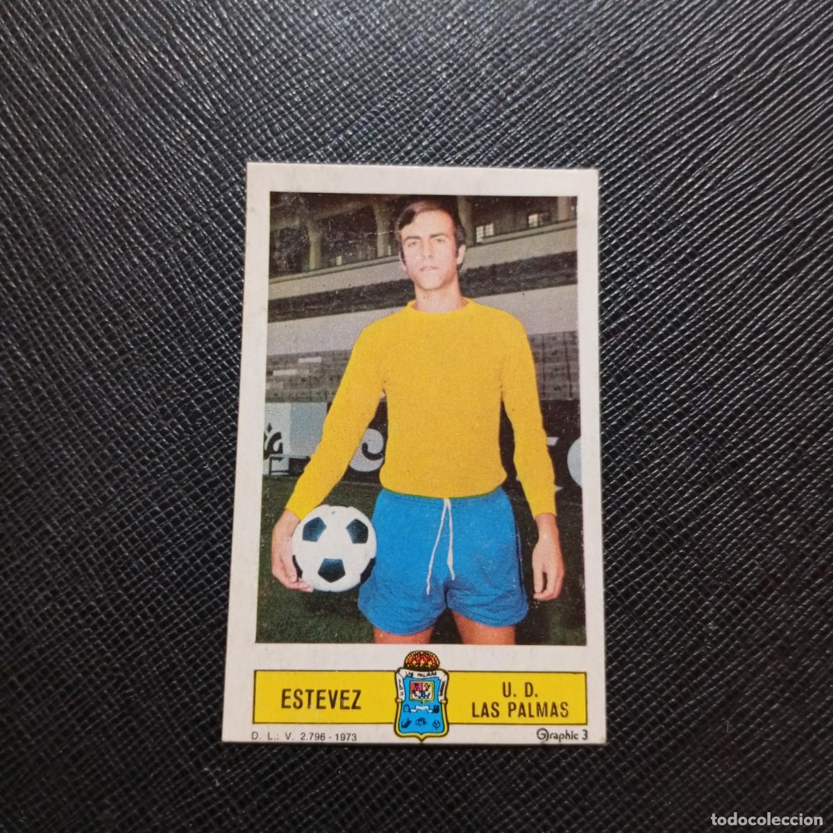 Cromos de f&uacute;tbol: ESTEVEZ LAS PALMAS ESTE 1973 1974 CROMO FUTBOL LIGA 73 74 - DESPEGADO - A205 PG4