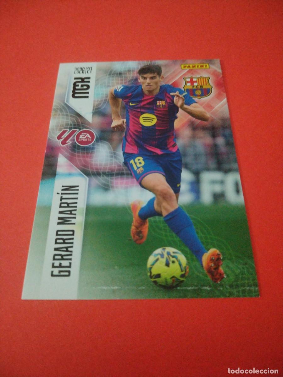Cromos de f&uacute;tbol: MEGACRACKS 2026 2027 F.C.BARCELONA N 77 GERARD MARTIN