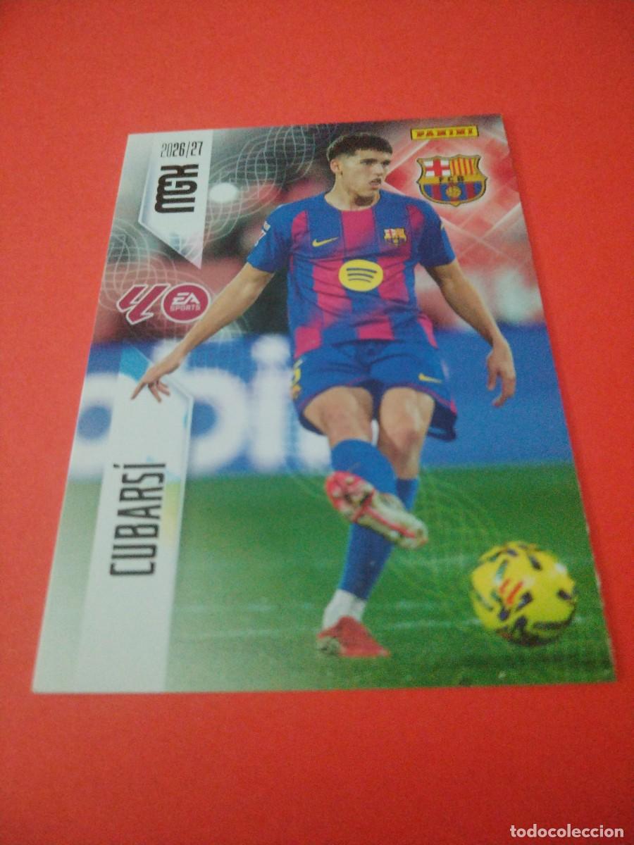 Cromos de f&uacute;tbol: MEGACRACKS 2026 2027 F.C.BARCELONA N 78 CUBARSI