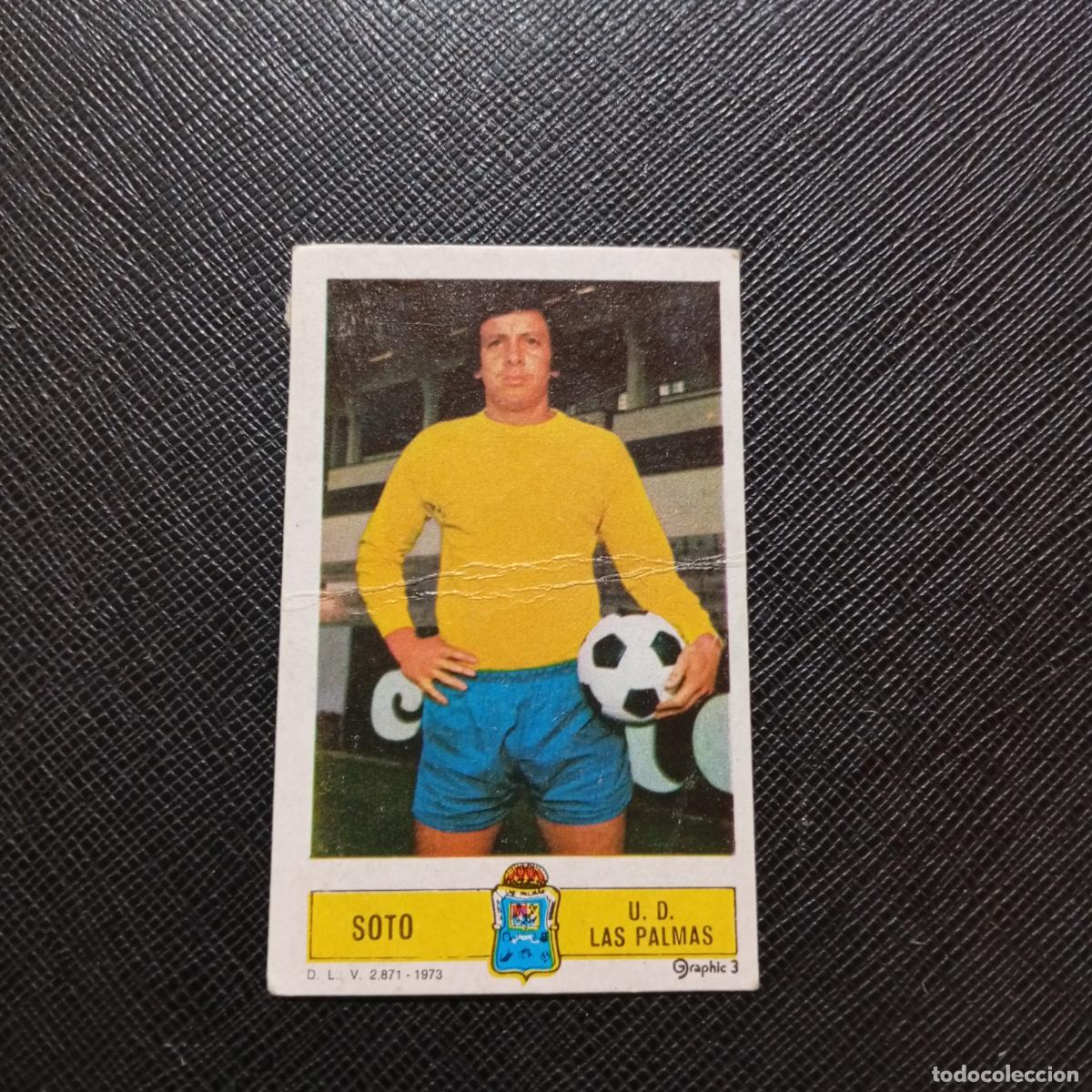 Cromos de f&uacute;tbol: SOTO LAS PALMAS ESTE 1973 1974 CROMO FUTBOL LIGA 73 74 - DESPEGADO - A205 PG5