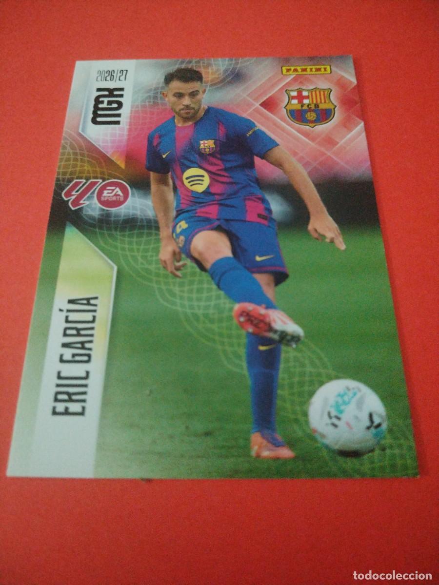 Cromos de f&uacute;tbol: MEGACRACKS 2026 2027 F.C.BARCELONA N 79 ERIC GARCIA