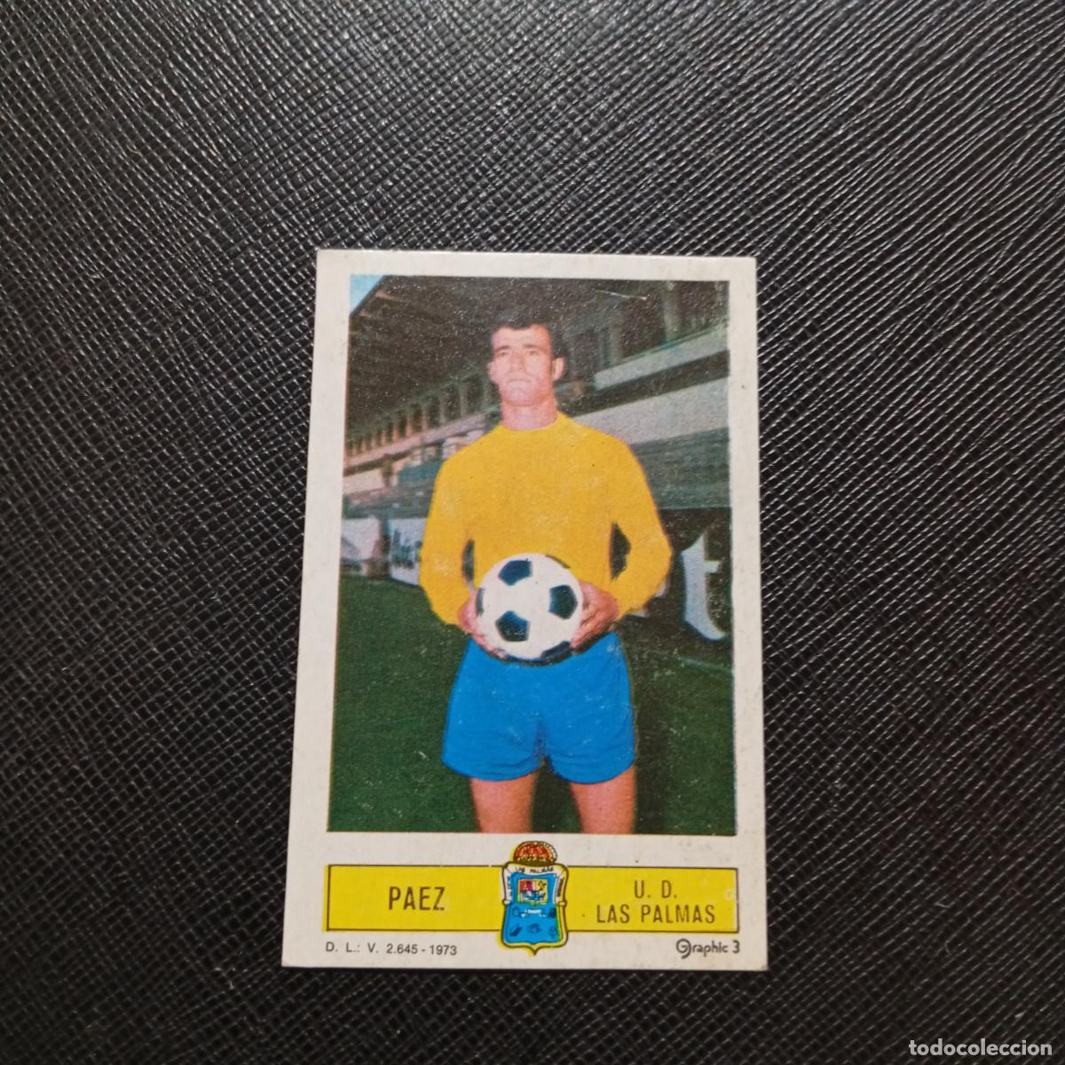 Cromos de f&uacute;tbol: PAEZ LAS PALMAS ESTE 1973 1974 CROMO FUTBOL LIGA 73 74 - DESPEGADO - A205 PG5