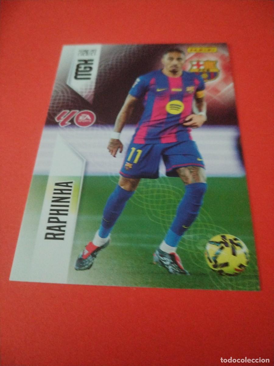 Cromos de f&uacute;tbol: MEGACRACKS 2026 2027 F.C.BARCELONA N 88 RAPHINHA