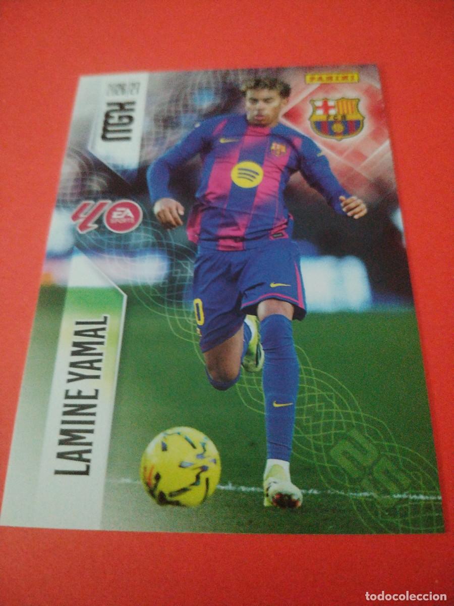 Cromos de f&uacute;tbol: MEGACRACKS 2026 2027 F.C.BARCELONA N 89 LAMINE YAMAL