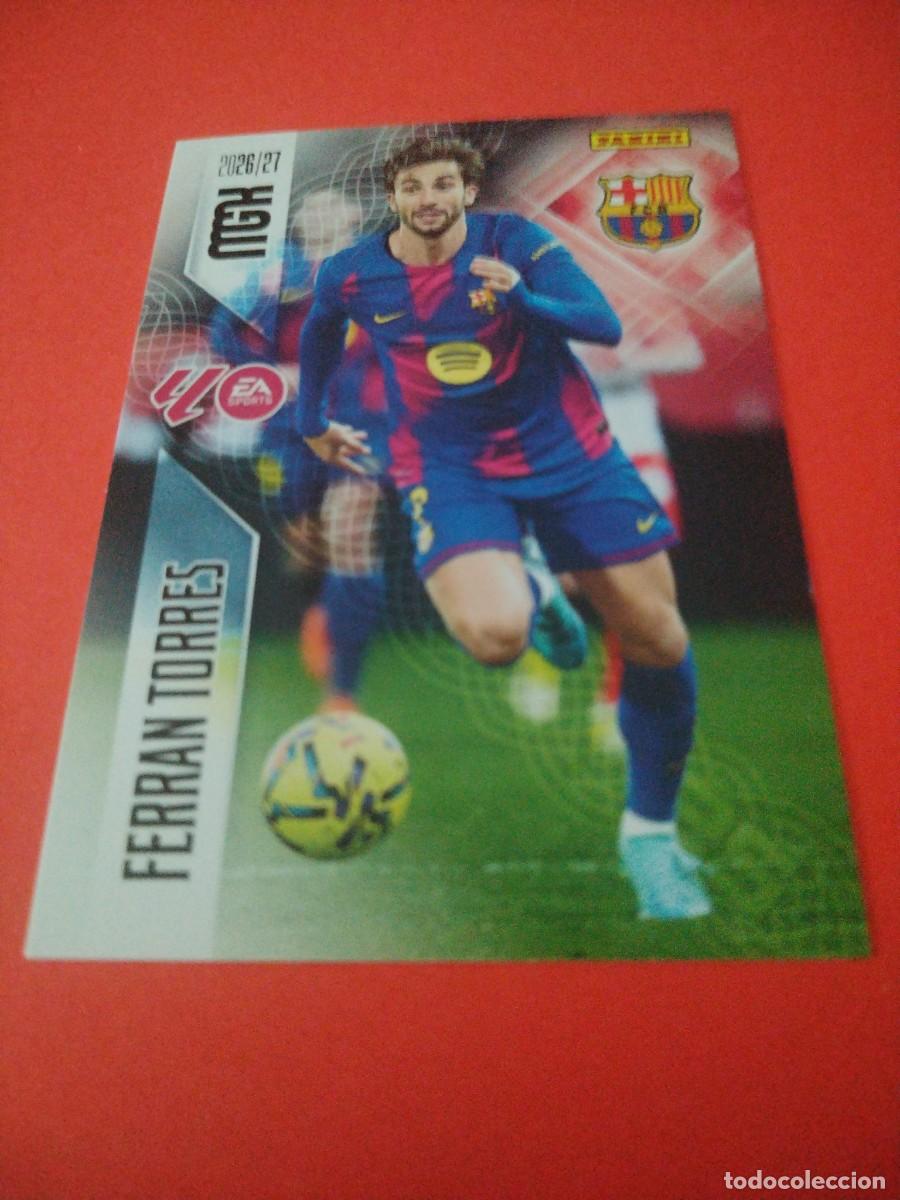 Cromos de f&uacute;tbol: MEGACRACKS 2026 2027 F.C.BARCELONA N 90 FERRAN TORRES