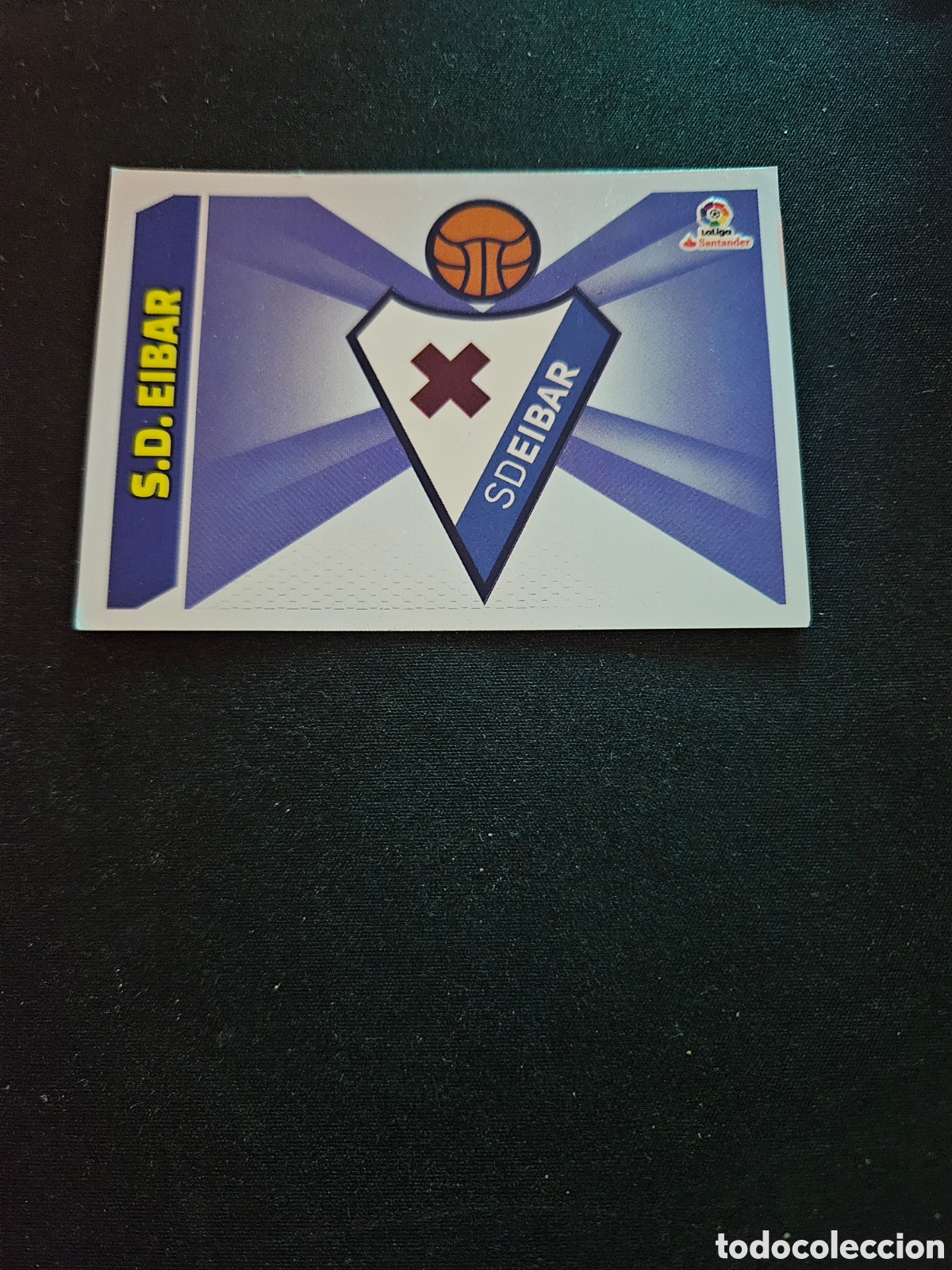 Cromos de f&uacute;tbol: ESCUDO S.D. EIBAR N&ordm; 15 &ndash; LIGA ESTE 2017-18 PANINI