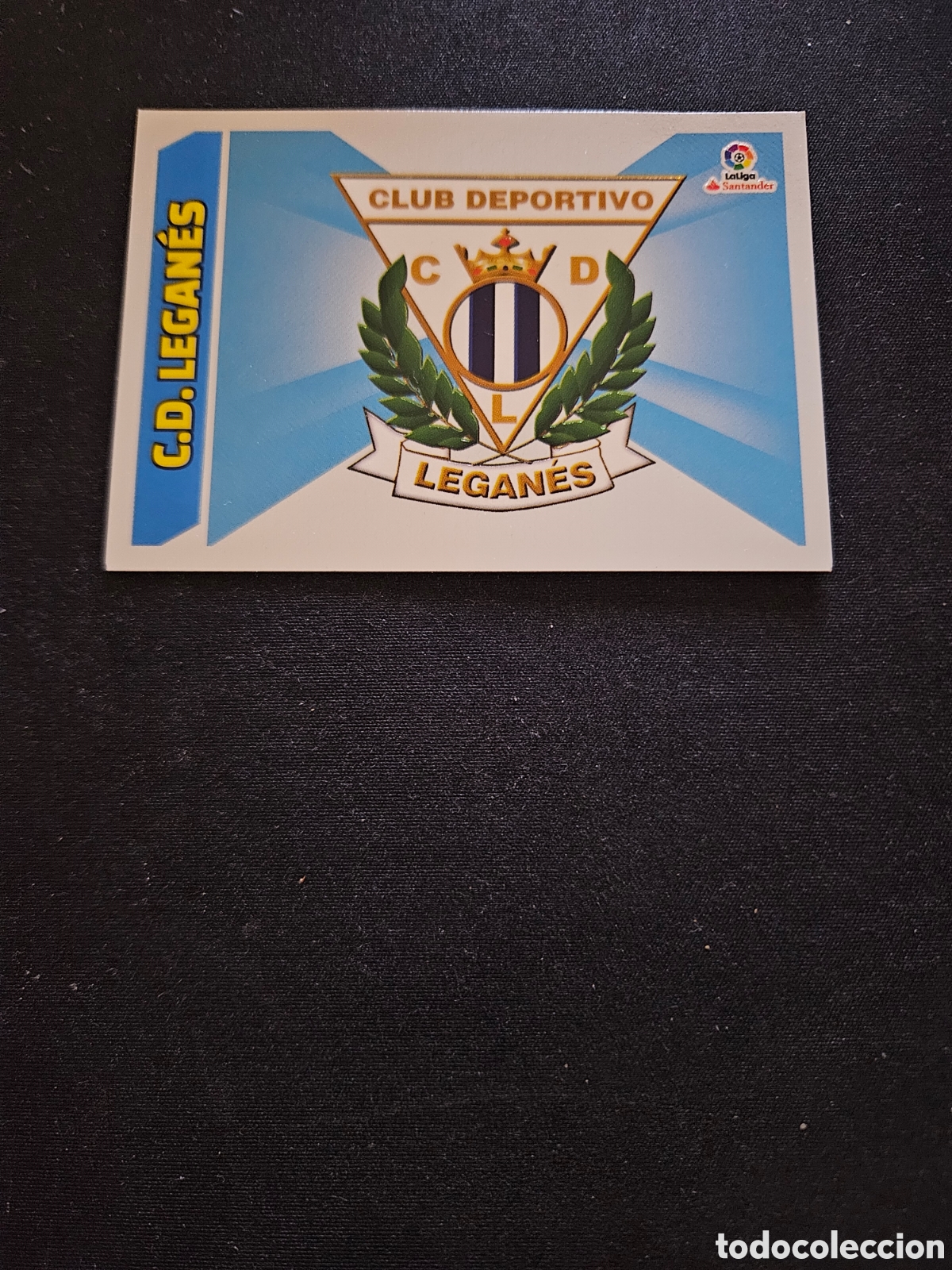 Cromos de f&uacute;tbol: ESCUDO C.D. LEGAN&Eacute;S N&ordm; 25 &ndash; LIGA ESTE 2017-18 PANINI