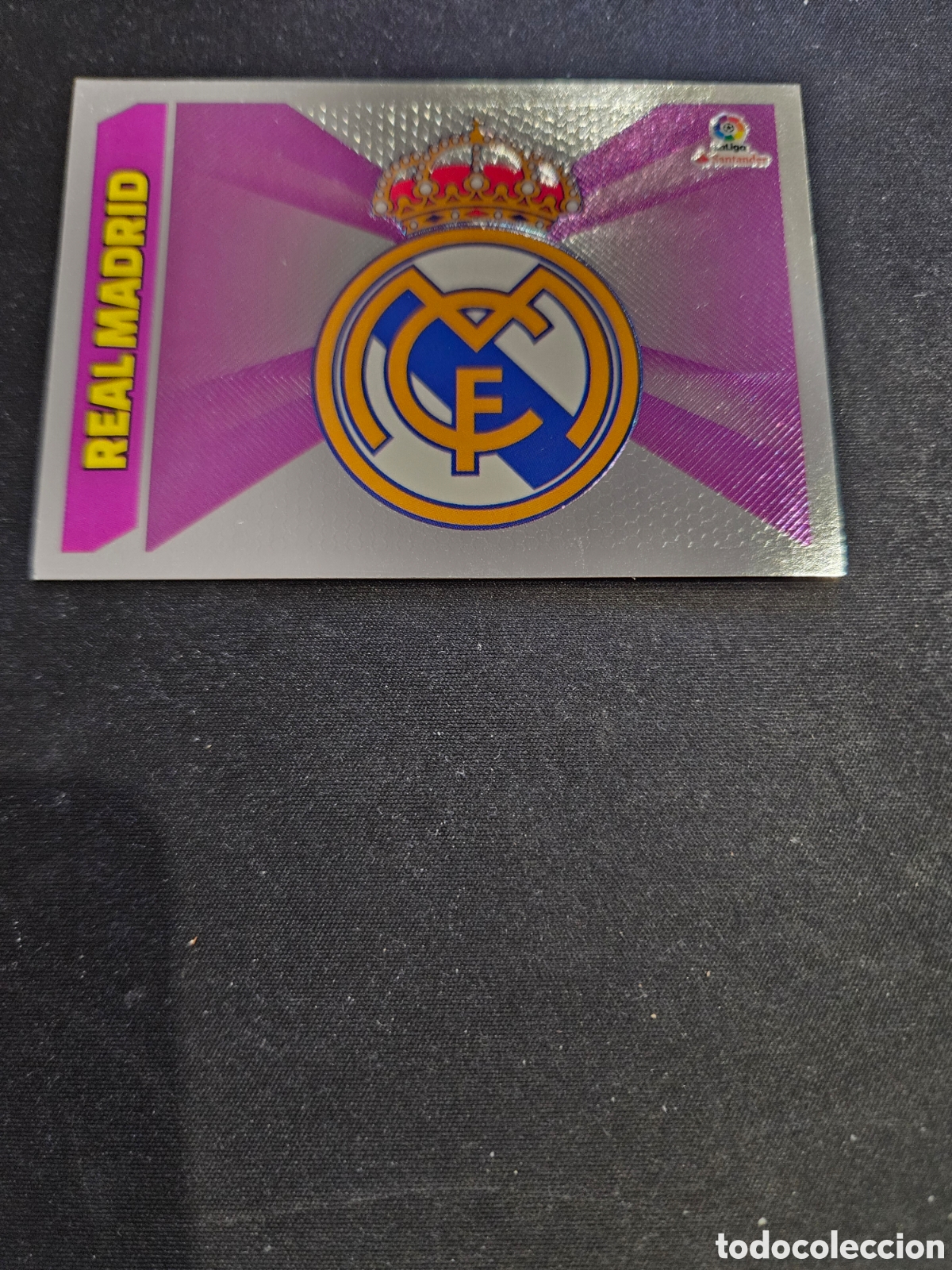 Cromos de f&uacute;tbol: ESCUDO REAL MADRID N&ordm; 29 - LIGA ESTE 2017-18 PANINI
