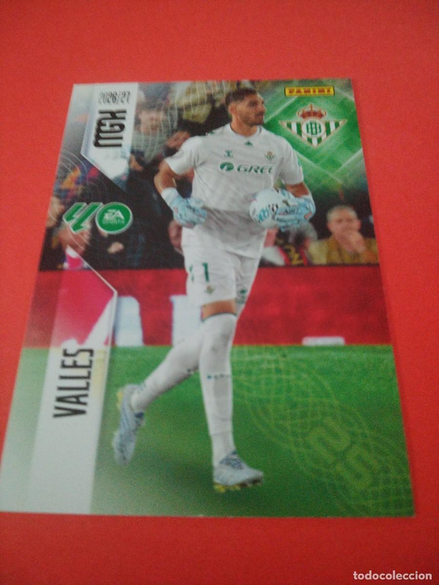 Cromos de f&uacute;tbol: MEGACRACKS 2026 2027 REAL BETIS N 92 VALLES