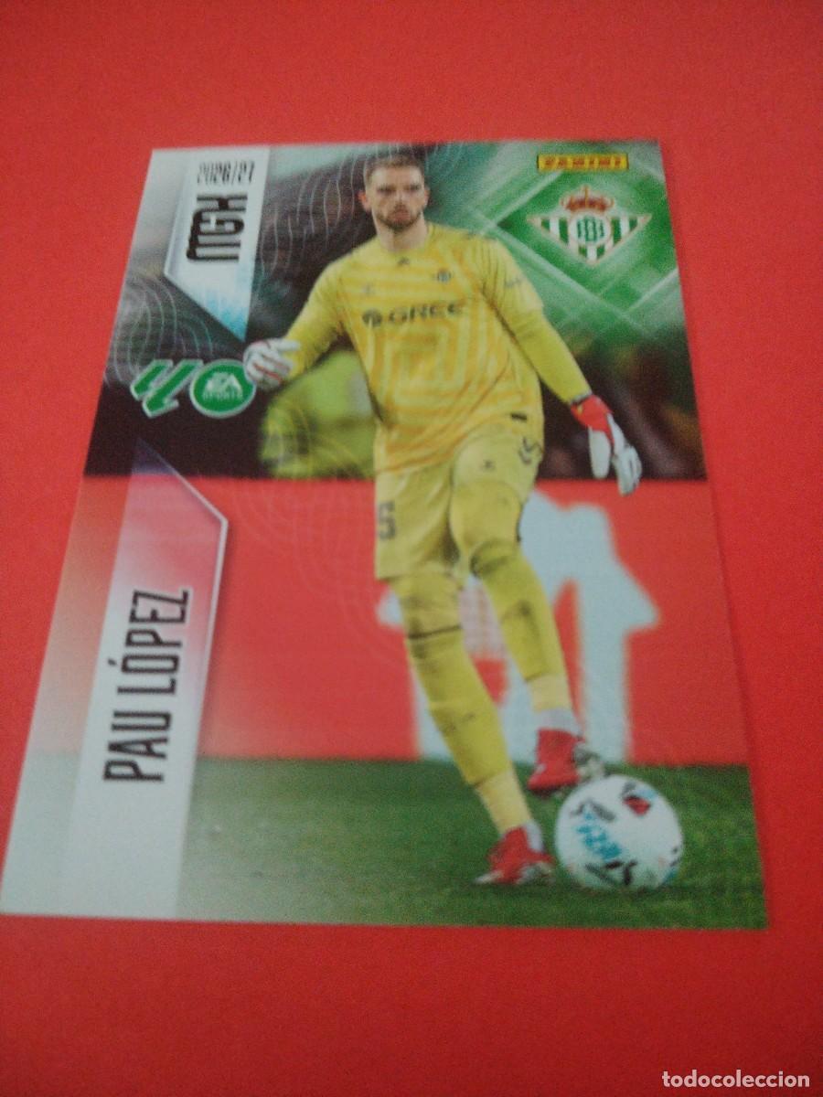 Cromos de f&uacute;tbol: MEGACRACKS 2026 2027 REAL BETIS N 93 PAU LOPEZ