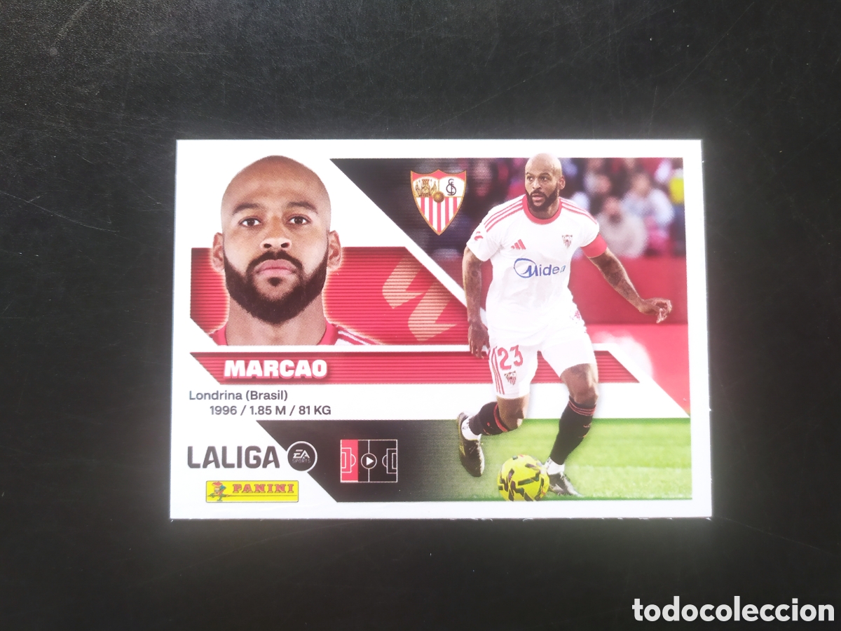 Cromos de f&uacute;tbol: Liga este 2026 2027 26 27 panini Marcao n&deg; 9B 9 B Sevilla