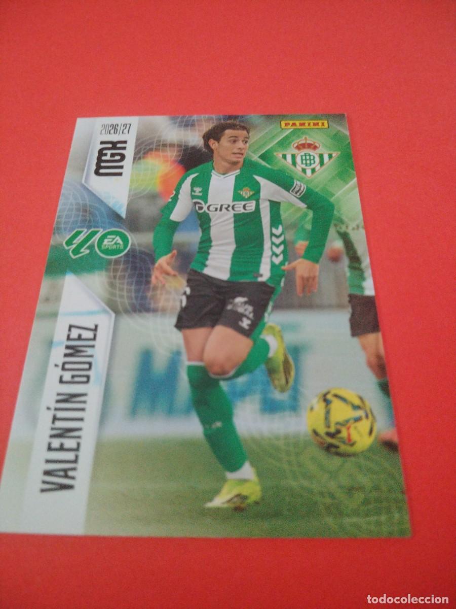 Cromos de f&uacute;tbol: MEGACRACKS 2026 2027 REAL BETIS N 98 VALENTIN