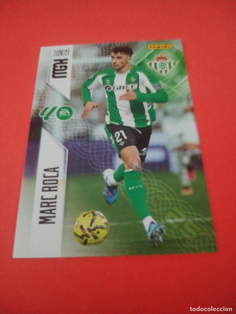 Cromos de f&uacute;tbol: MEGACRACKS 2026 2027 REAL BETIS N 99 MARC ROCA