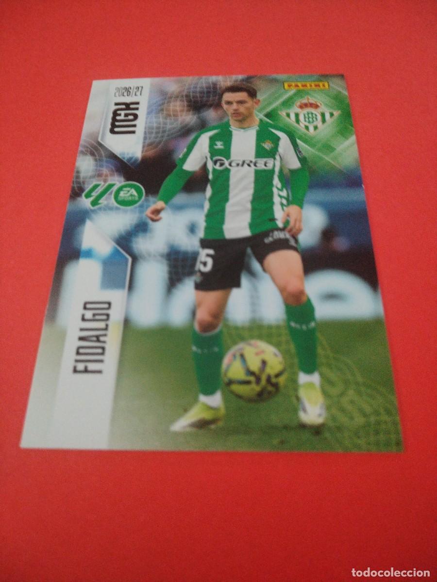 Cromos de f&uacute;tbol: MEGACRACKS 2026 2027 REAL BETIS N 101 FIDALGO