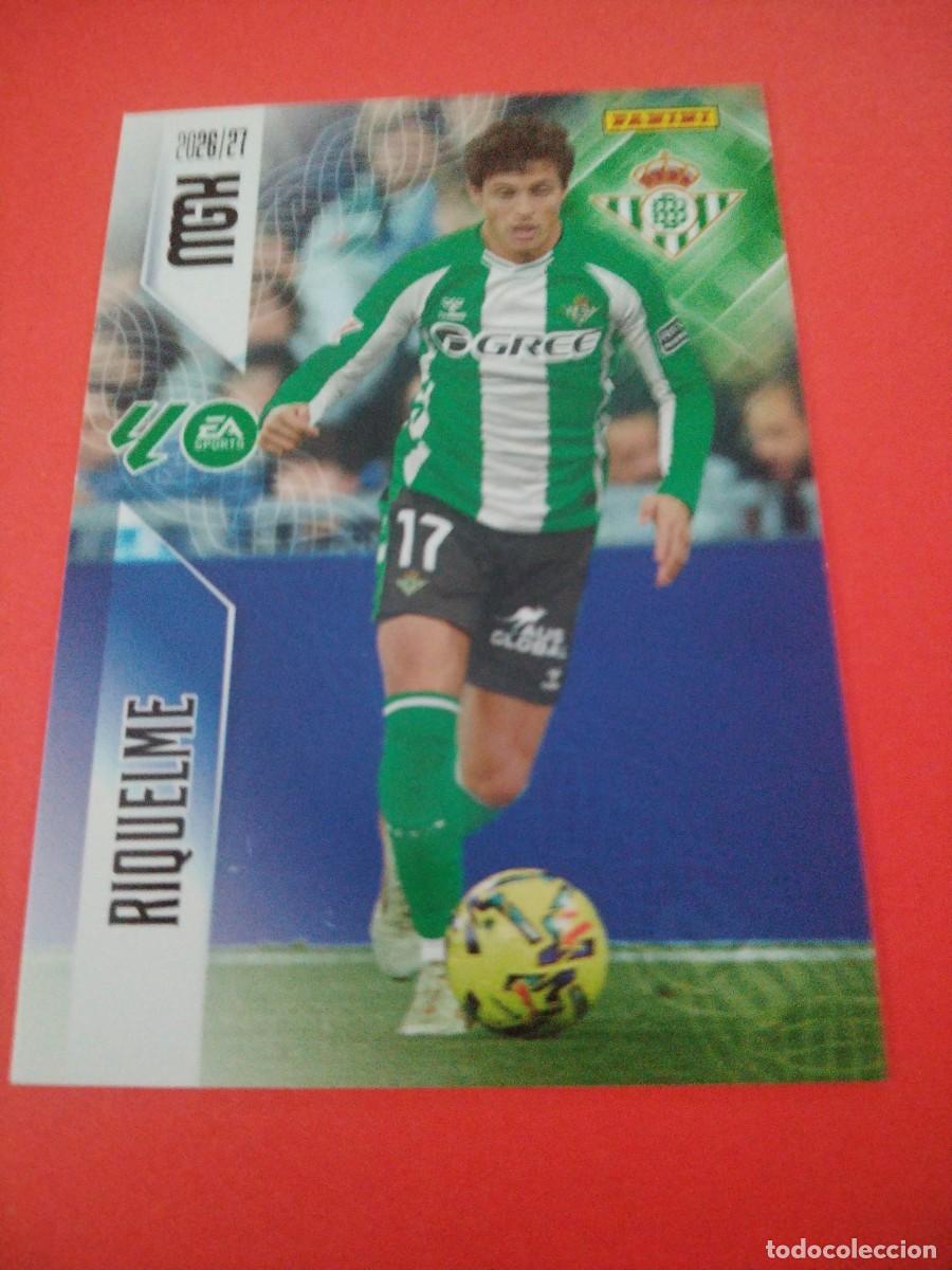 Cromos de f&uacute;tbol: MEGACRACKS 2026 2027 REAL BETIS N 105 RIQUELME