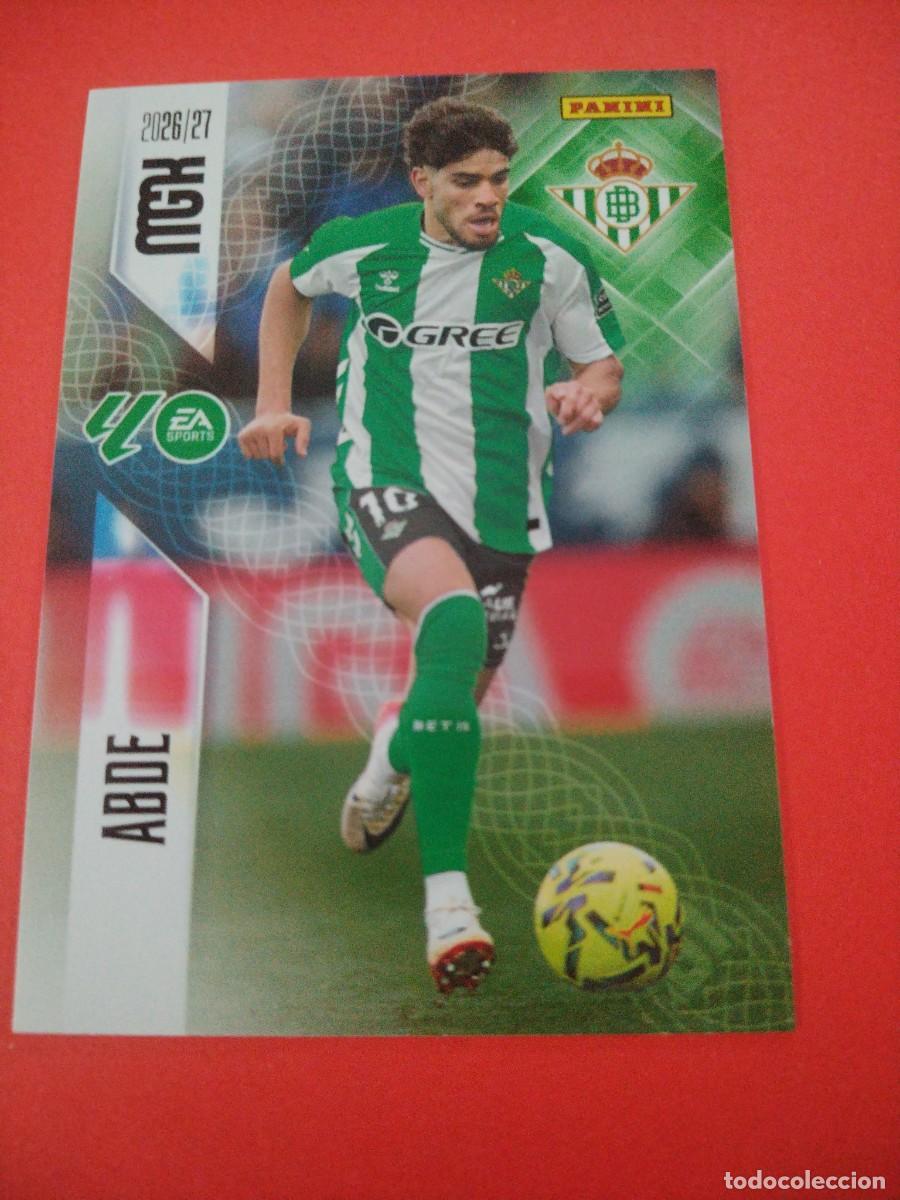 Cromos de f&uacute;tbol: MEGACRACKS 2026 2027 REAL BETIS N 108 ABDE