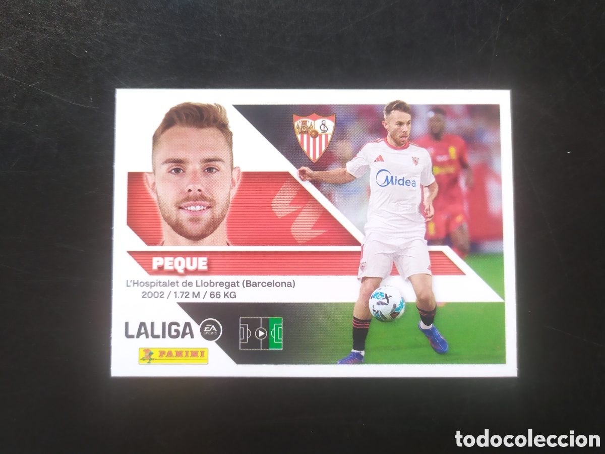 Cromos de f&uacute;tbol: Liga este 2026 2027 26 27 panini Peque n&deg; 17 Sevilla