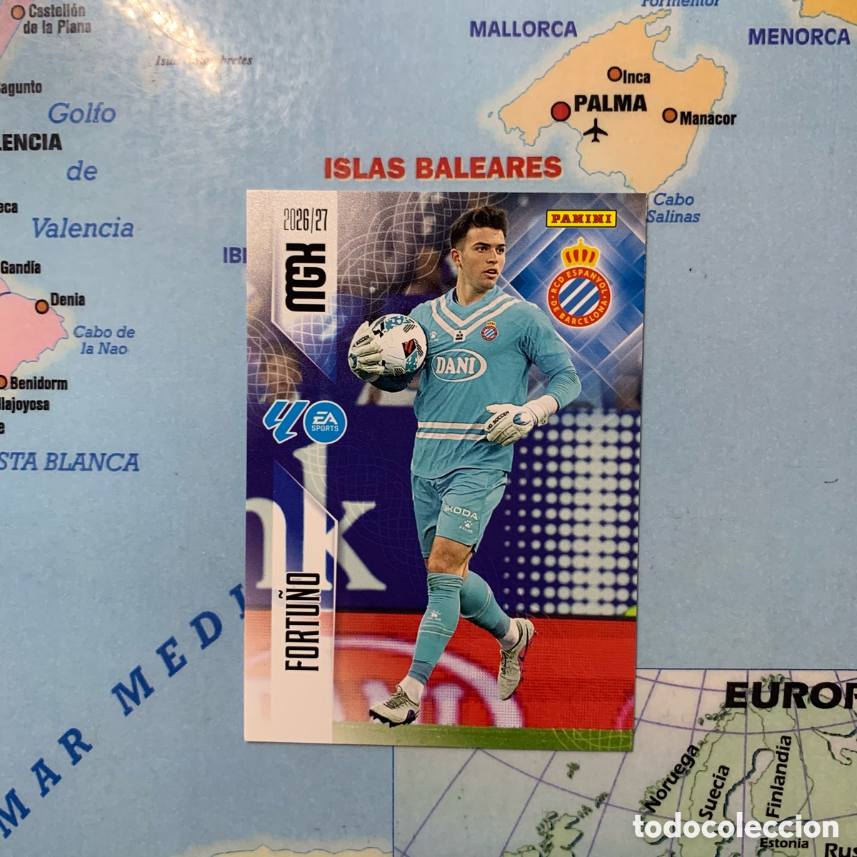 Cromos de f&uacute;tbol: Fortu&ntilde;o N&uacute;mero 165 del Espa&ntilde;ol megacracks 26-27 2026-2027