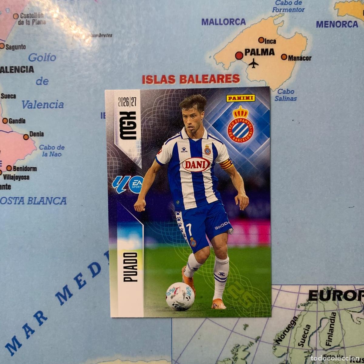 Cromos de f&uacute;tbol: Puado N&uacute;mero 177 del Espa&ntilde;ol megacracks 26-27 2026-2027